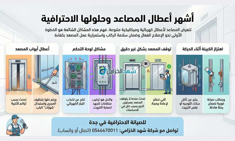 تصليح مصاعد