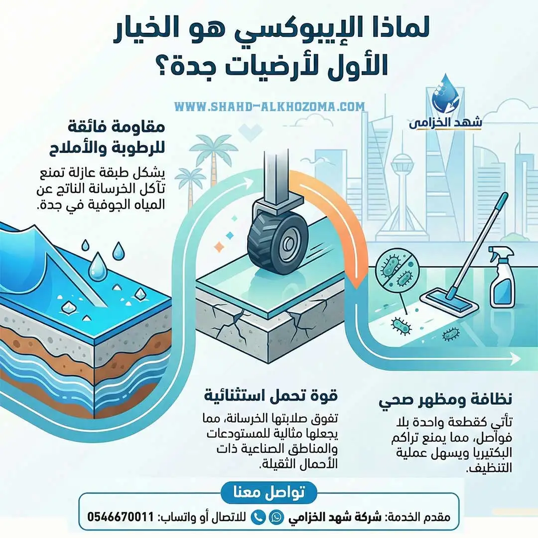 تنفيذ أرضيات ايبوكسي بجدة